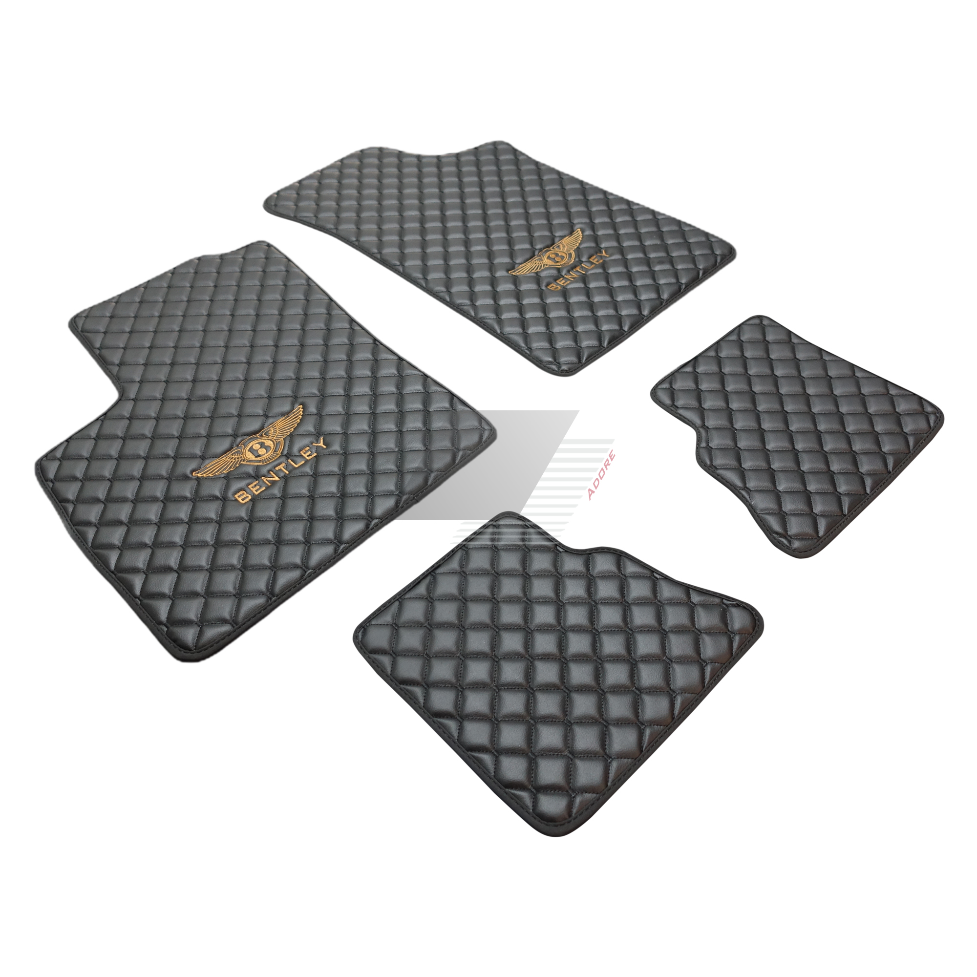 Bentley Continental GTC Cabrio Leather Floor Mats 2005-2011 *RHD #BENTLEY